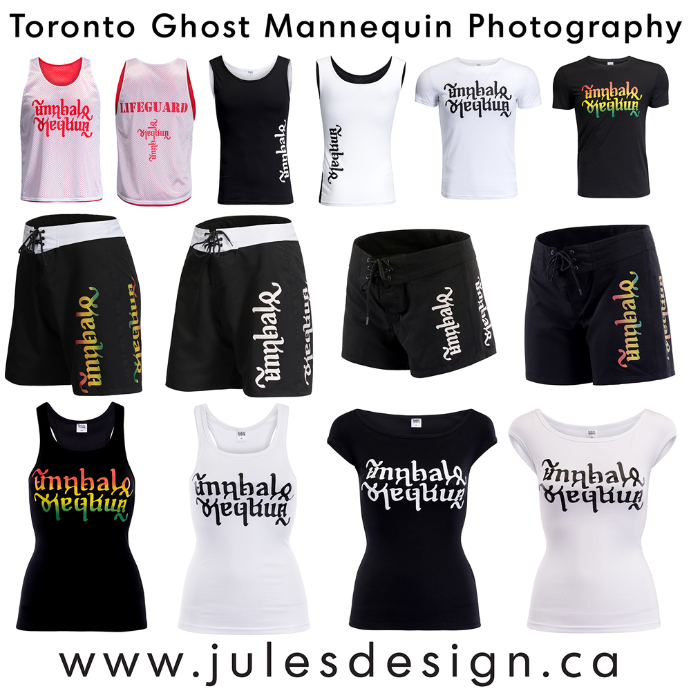 GTA Toronto Ghost Mannequin Product Shots